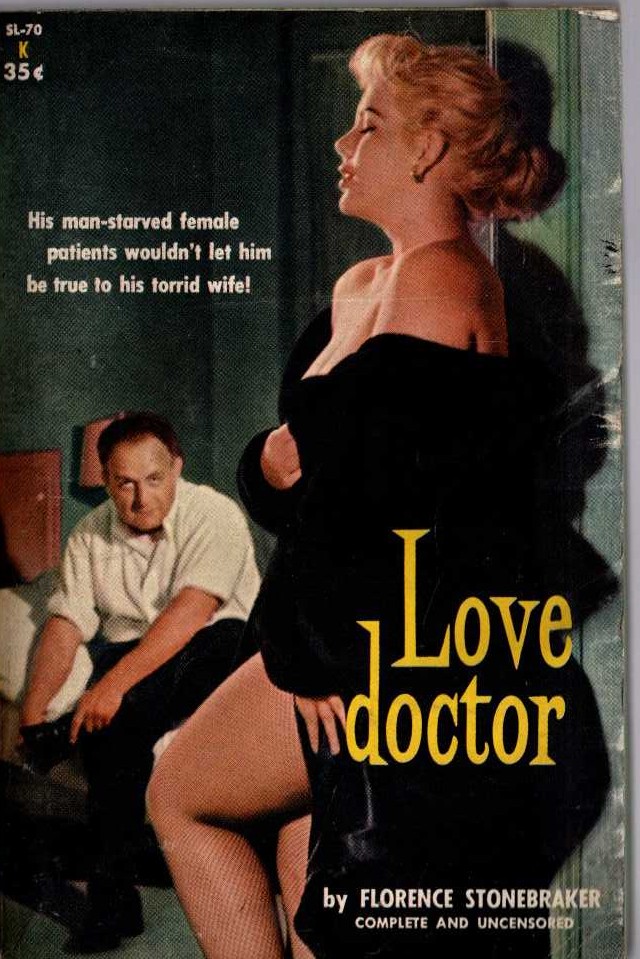 Florence Stonebraker  LOVE DOCTOR front book cover image