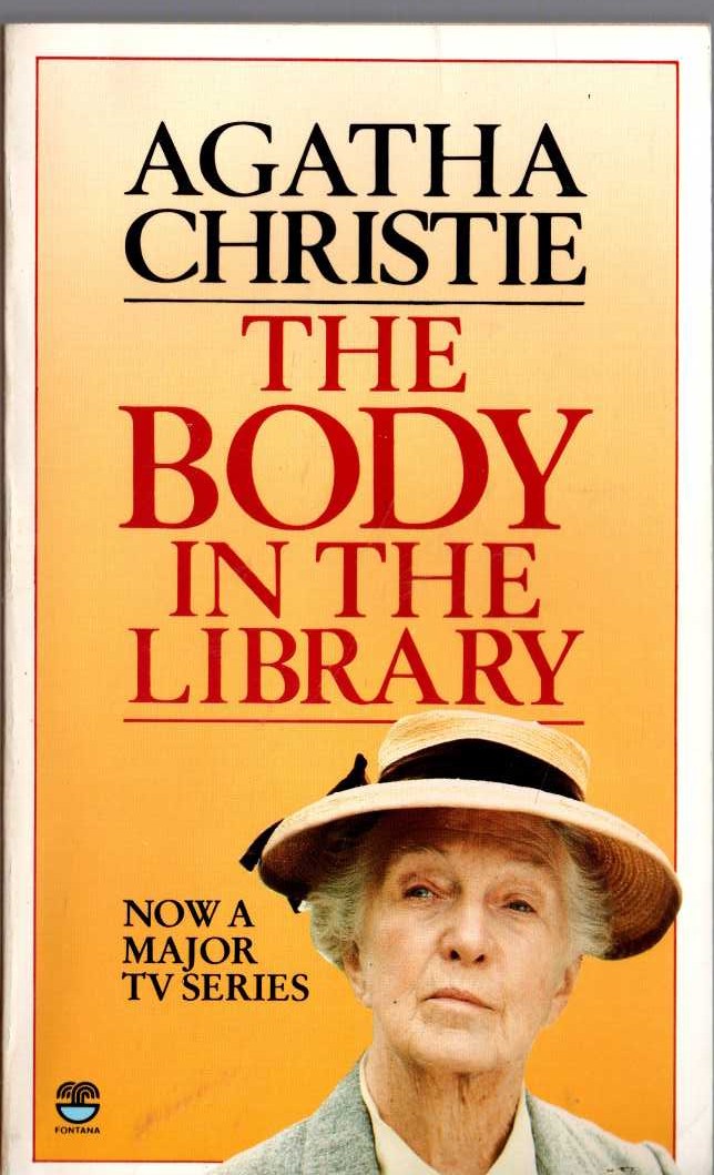 Agatha Christie  THE BODY IN THE LIBRARY (Joan Hickson) front book cover image