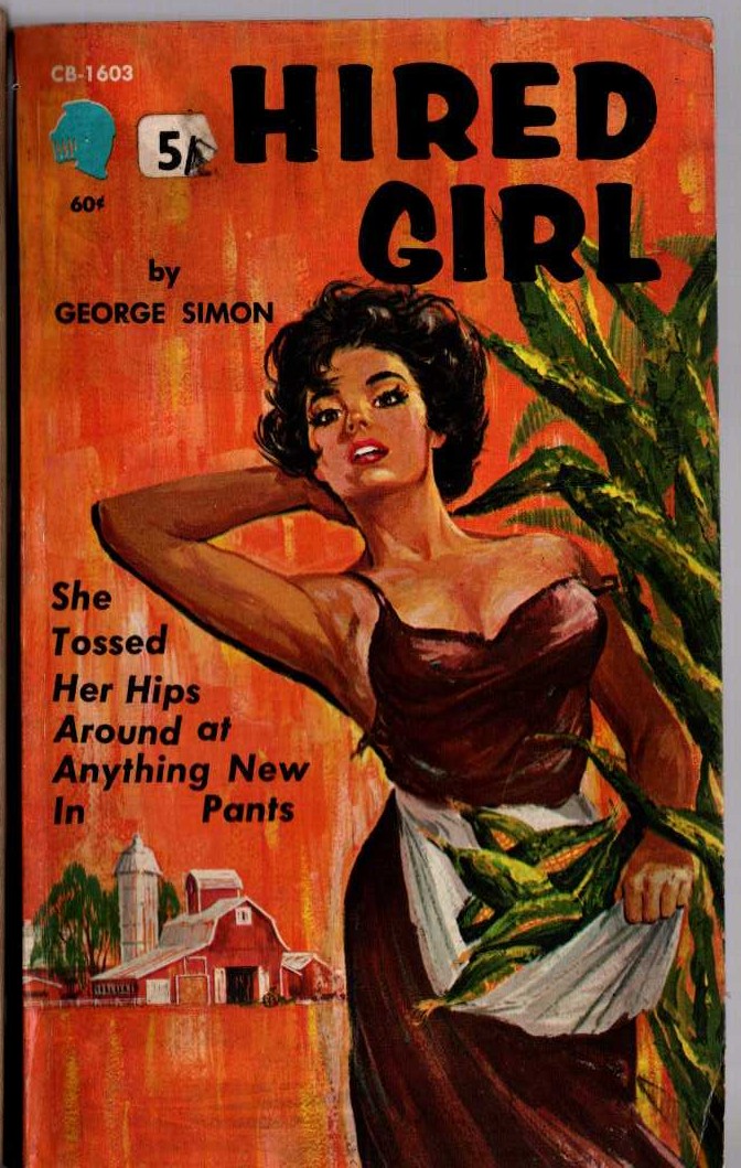 George Simon  HIRED GIRL front book cover image