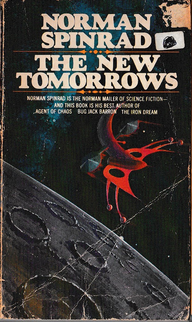 Norman Spinrad (edits) THE NEW TOMORROWS front book cover image