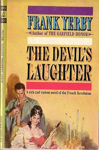 Frank Yerby  THE DEVIL'S LAUGHTER front book cover image