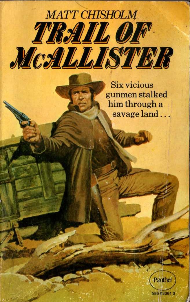 Matt Chisholm  TRAIL OF McALLISTER front book cover image