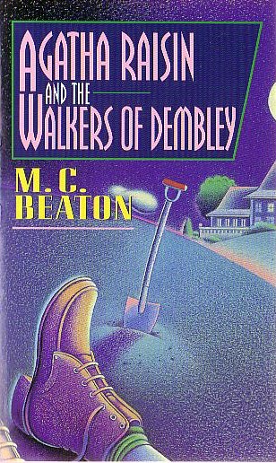 M.C. Beaton  AGATHA RAISIN AND THE WALKERS OF DEMBLEY front book cover image
