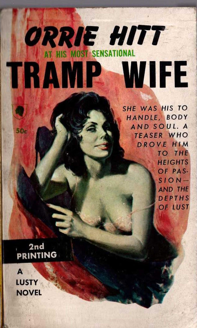 Orrie Hitt  TRAMP WIFE front book cover image