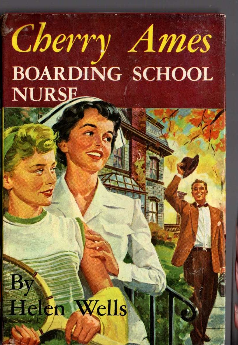 CHERRY AMES BOARDING SCHOOL NURSE front book cover image