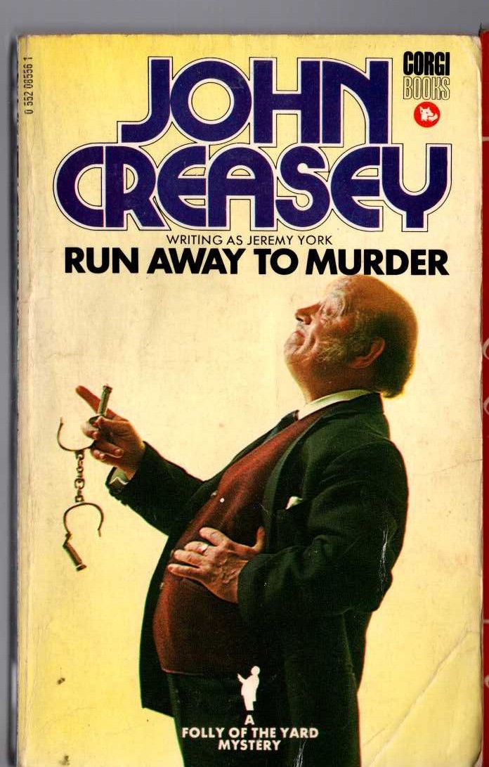Jeremy York  RUN AWAY TO MURDER front book cover image