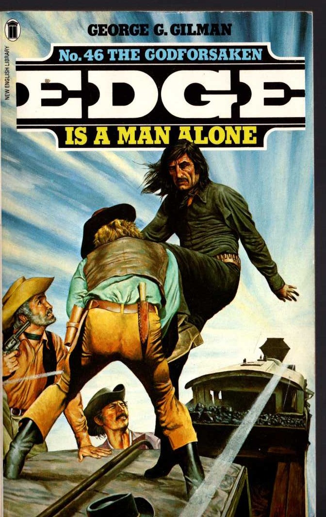 George G. Gilman  EDGE 46: THE GODFORSAKEN front book cover image