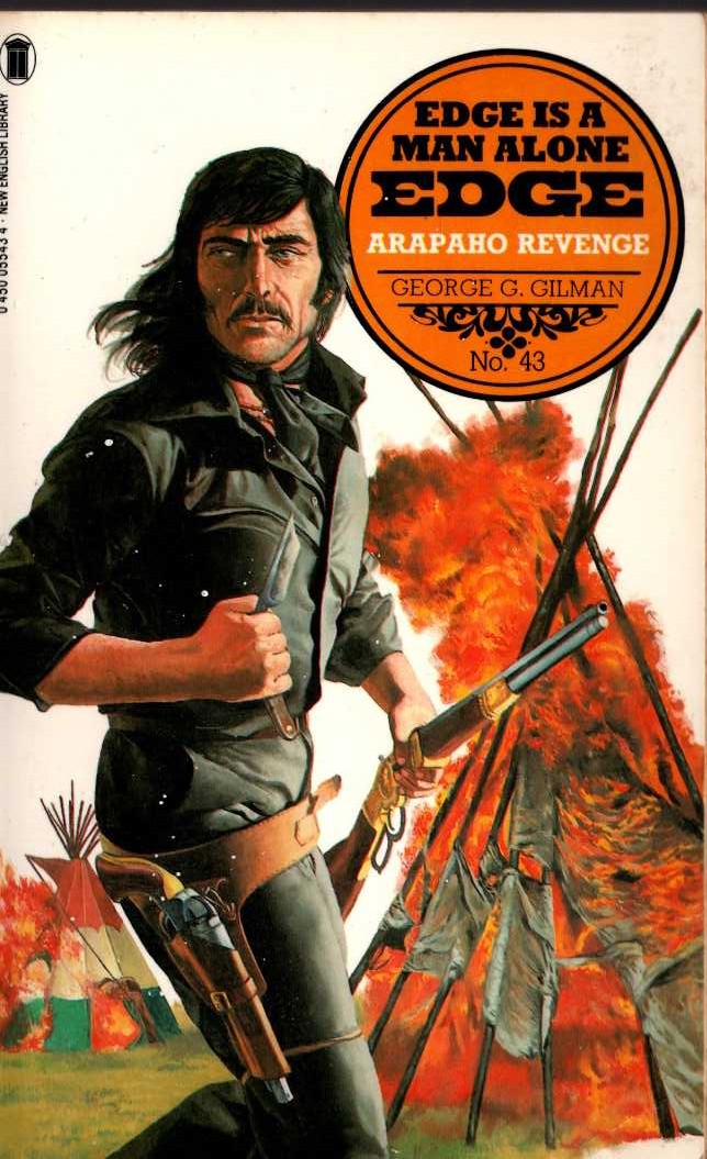 George G. Gilman  EDGE 43: ARAPAHO REVENGE front book cover image