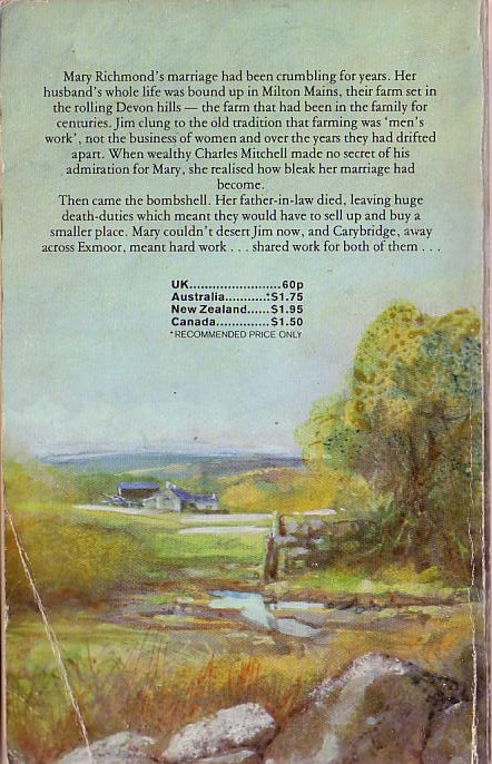 Susan Sallis  RICHMOND HERITAGE magnified rear book cover image