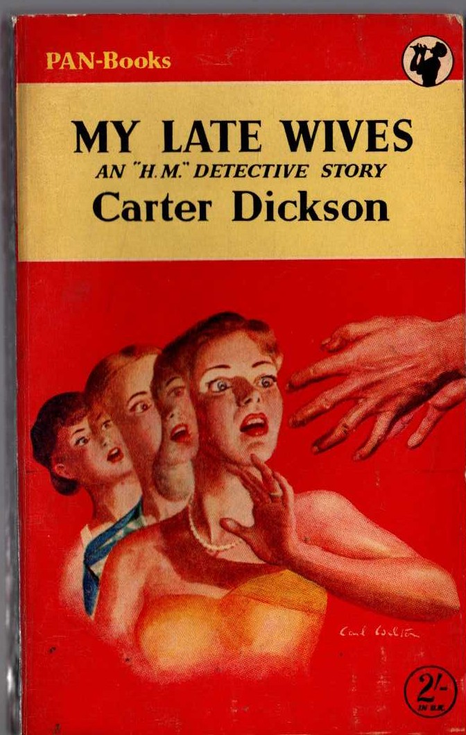 Carter Dickson  MY LATE WIVES front book cover image
