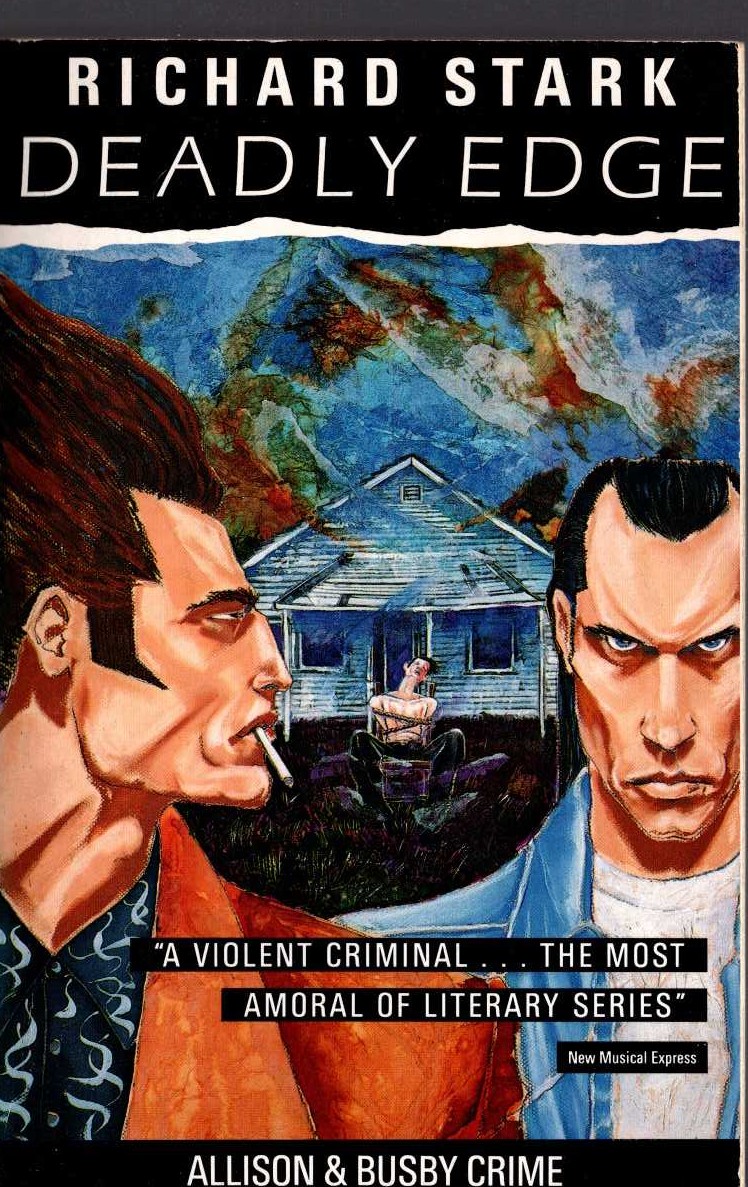 Richard Stark  DEADLY EDGE front book cover image