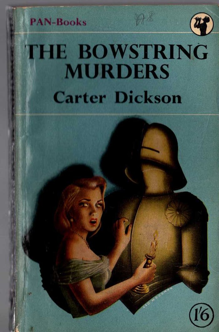 Carter Dickson  THE BOWSTRING MURDERS front book cover image