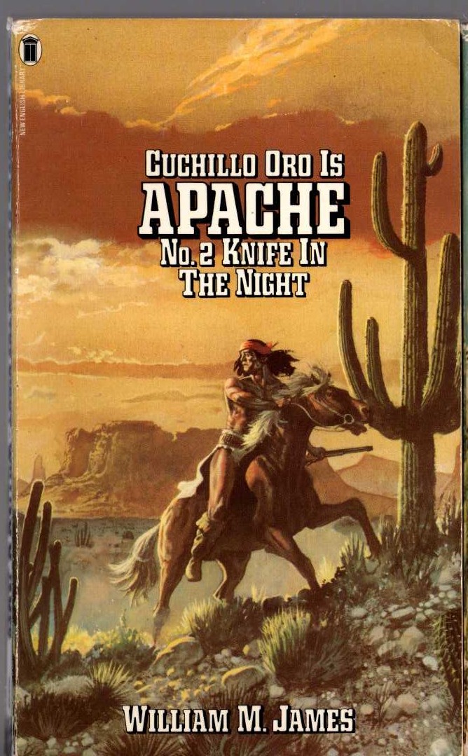 William M. James  APACHE 2: KNIFE IN THE NIGHT front book cover image