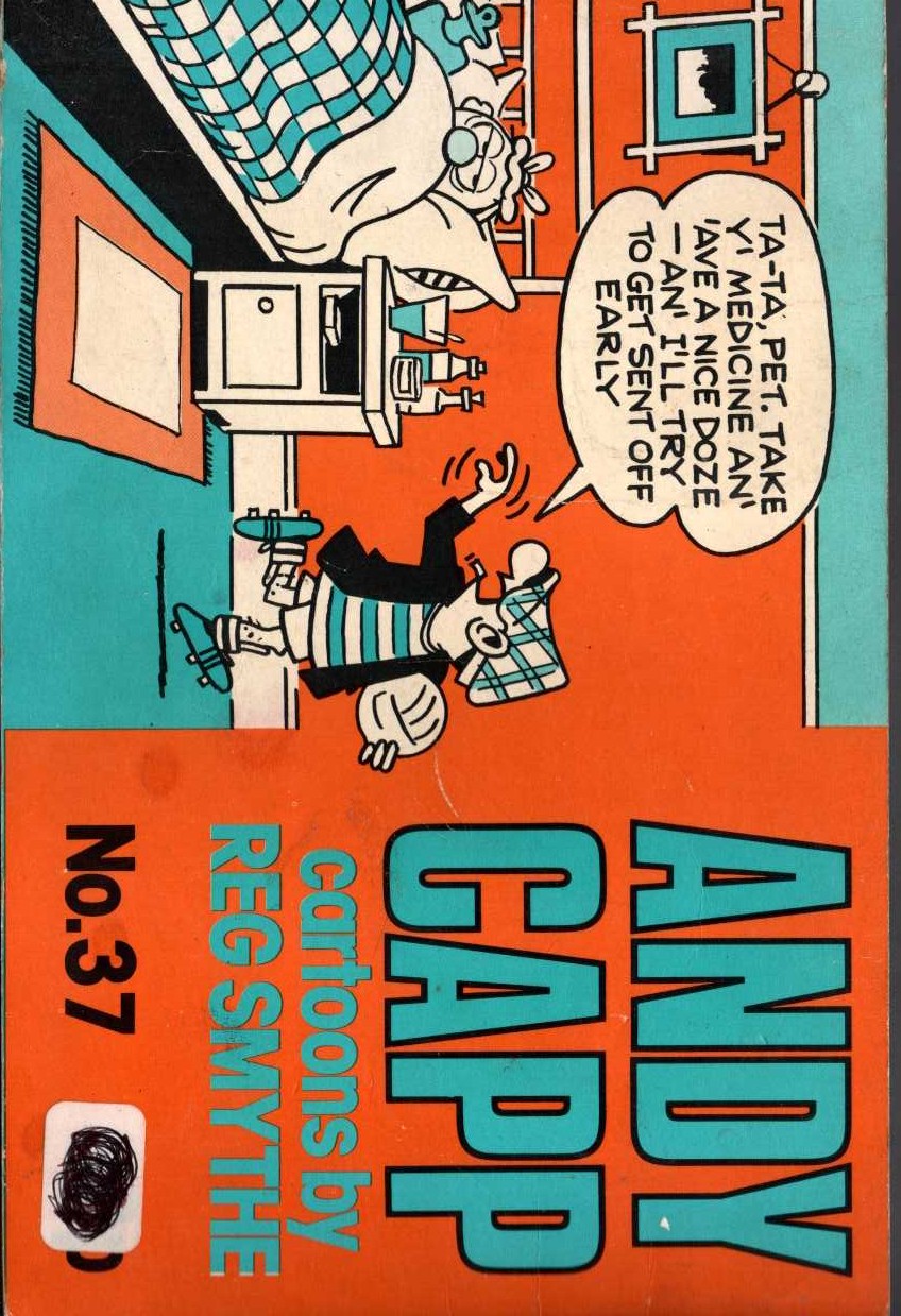 Reg Smythe  ANDY CAPP No.37 front book cover image