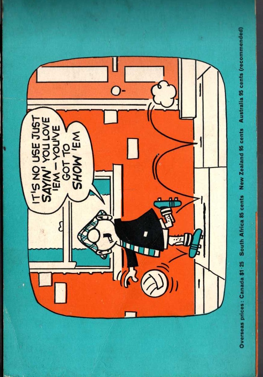 Reg Smythe  ANDY CAPP No.37 magnified rear book cover image