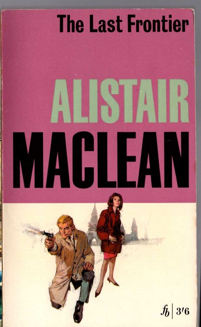 Alistair MacLean  THE LAST FRONTIER front book cover image