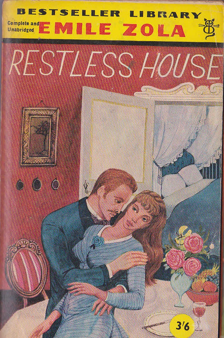 Emile Zola  RESTLESS HOUSE front book cover image
