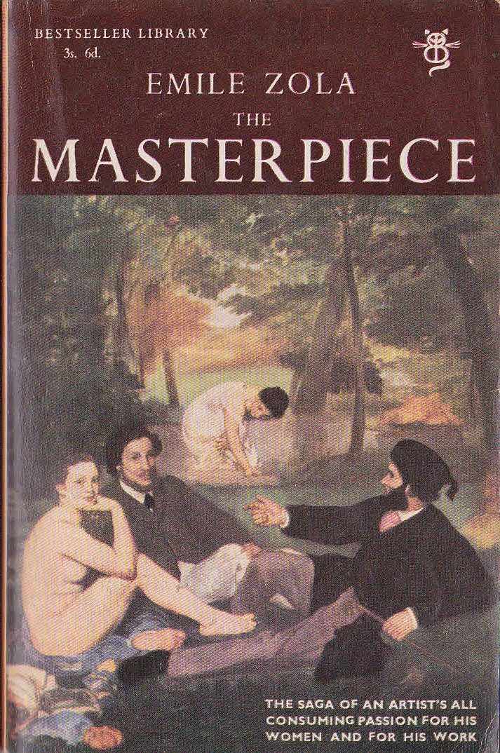 Emile Zola  THE MASTERPIECE front book cover image