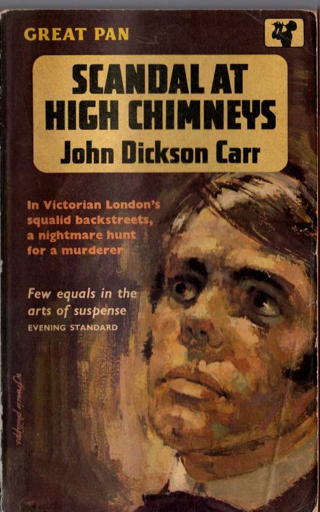 John Dickson Carr  SCANDAL AT HIGH CHIMNEYS front book cover image