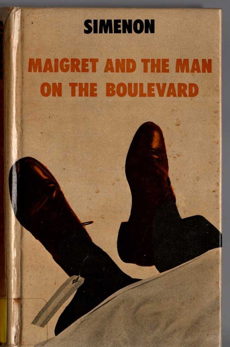 MAIGRET AND THE MAN ON THE BOULEVARD front book cover image