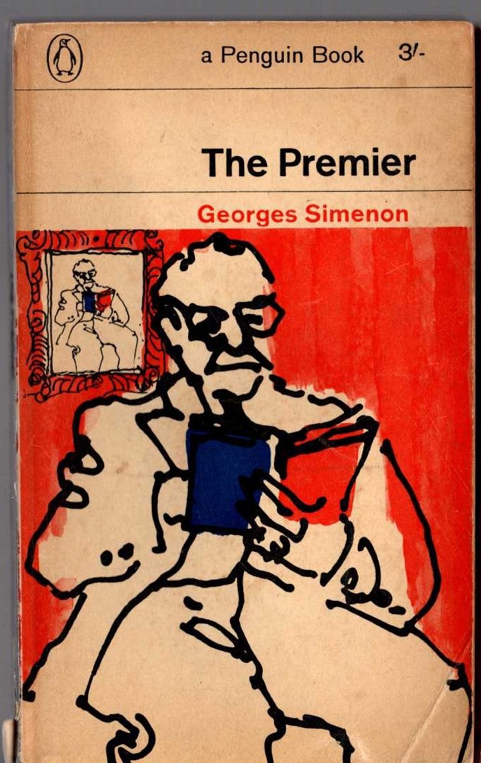 Georges Simenon  THE PREMIER front book cover image