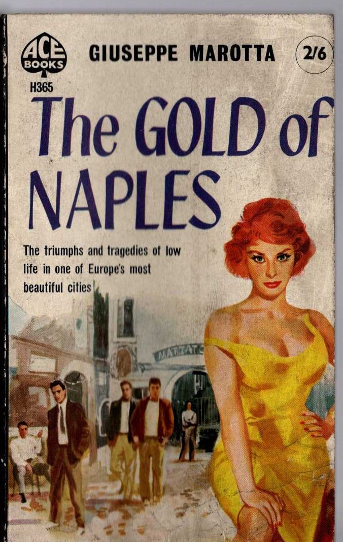 Giuseppe Marotta  THE GOLD OF NAPLES front book cover image