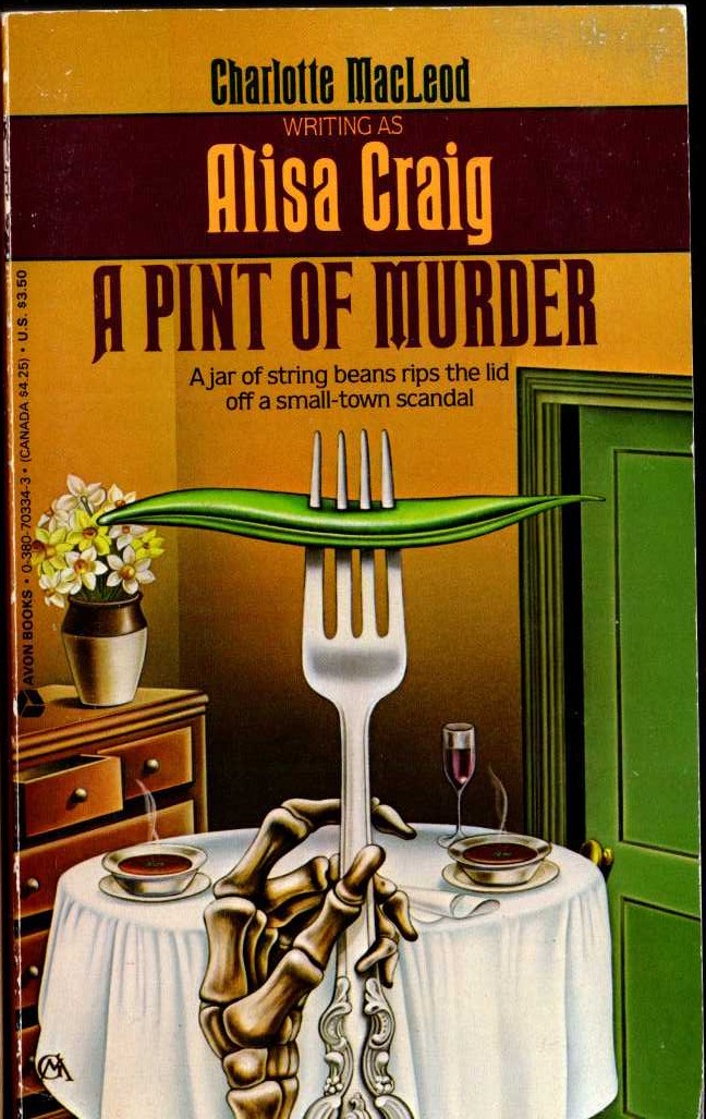 (Charlotte Macleod writing as Alisa Craig) A PINT OF MURDER front book cover image