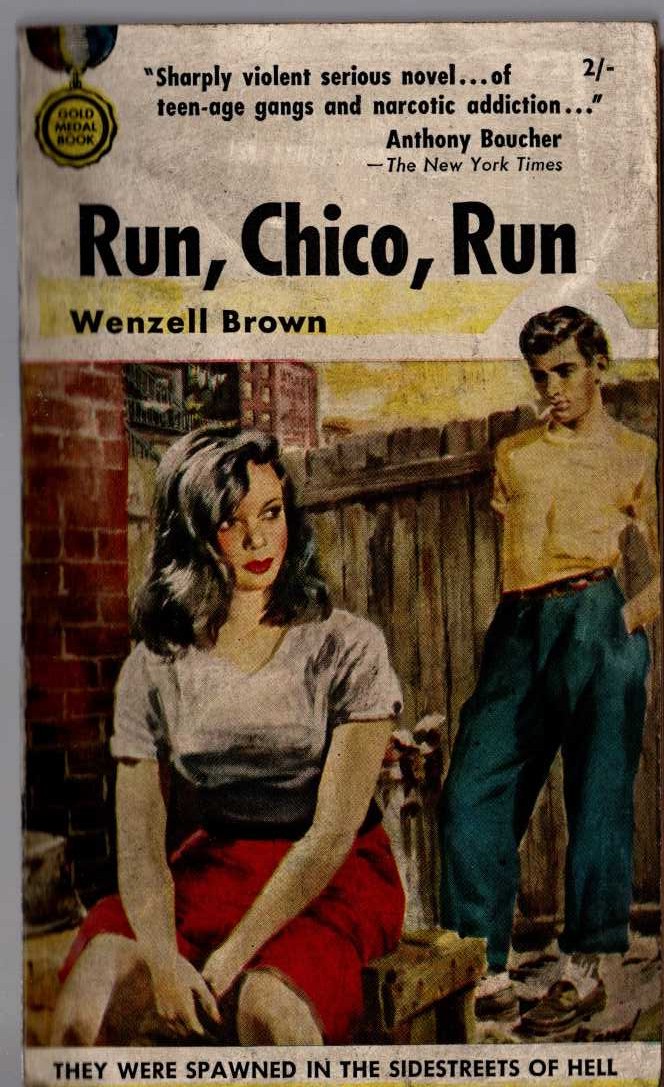 Wenzell Brown  RUN, CHICO, RUN front book cover image