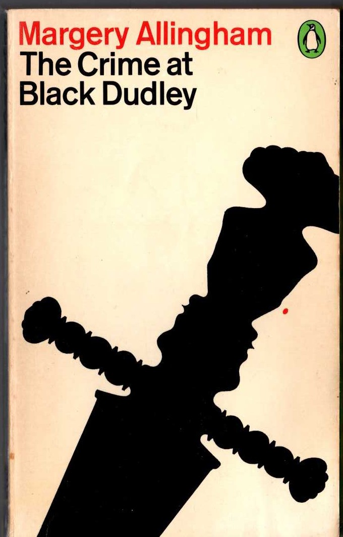 Margery Allingham  THE CRIME AT BLACK DUDLEY front book cover image