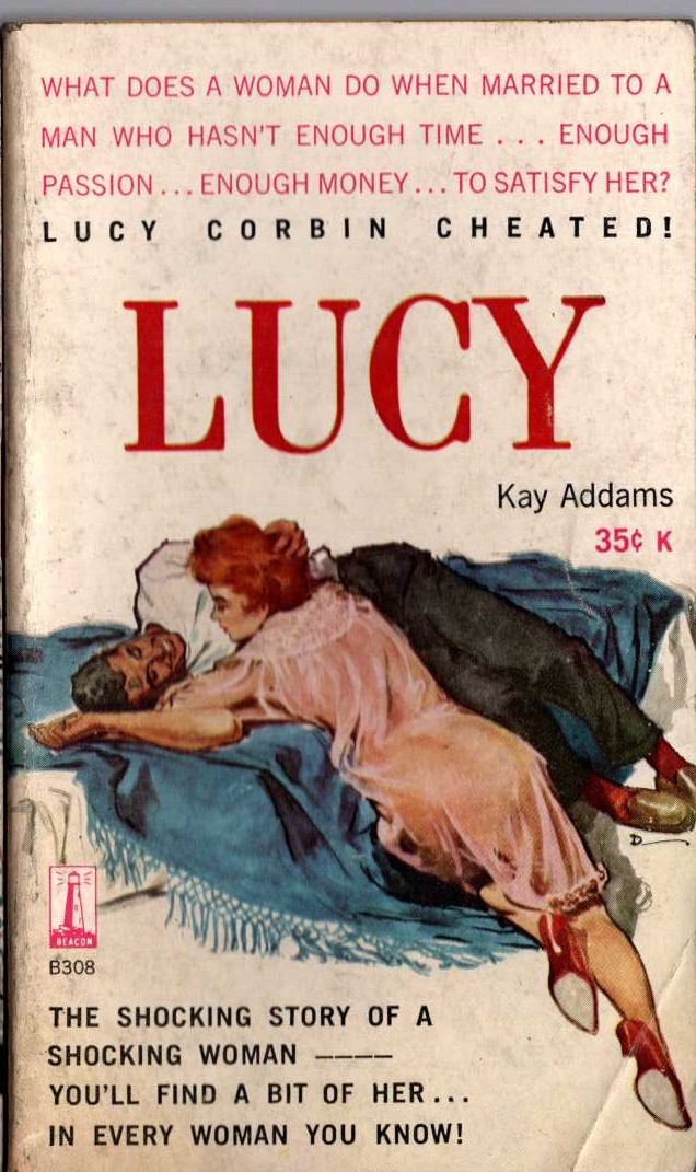 Kay Addans  LUCY front book cover image
