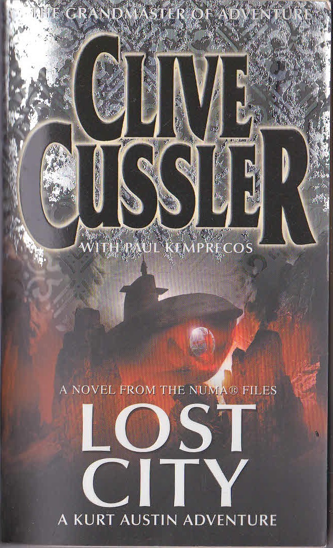 Clive Cussler  LOST CITY front book cover image