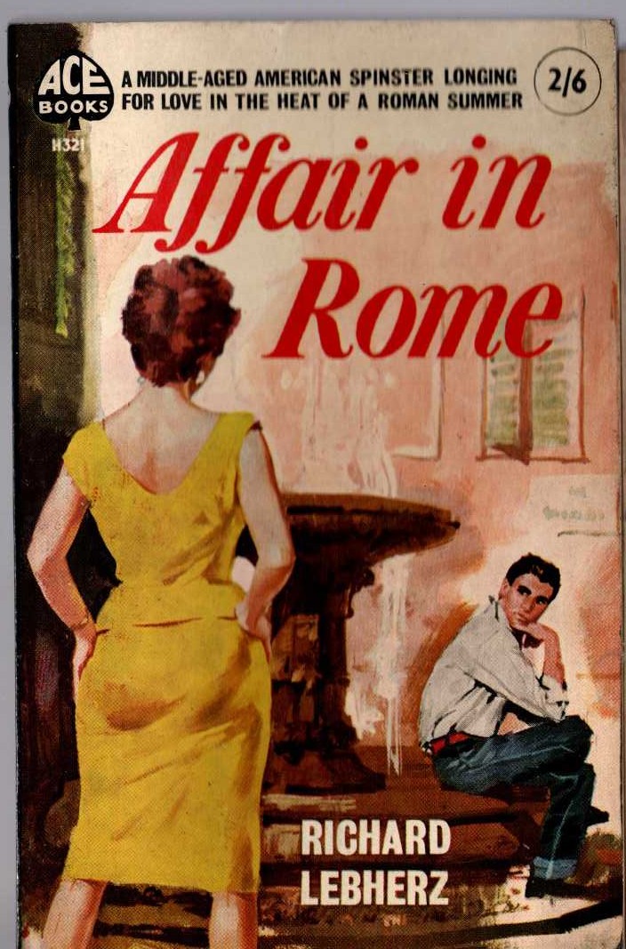Richard Lebherz  AFFAIR IN ROME front book cover image