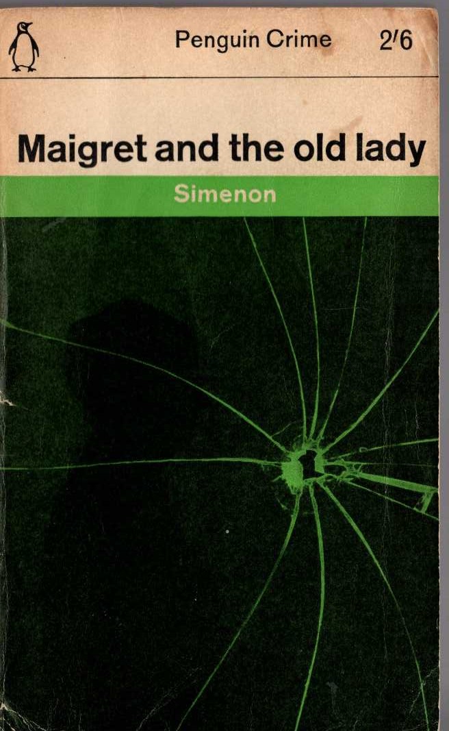 Georges Simenon  MAIGRET AND THE OLD LADY front book cover image