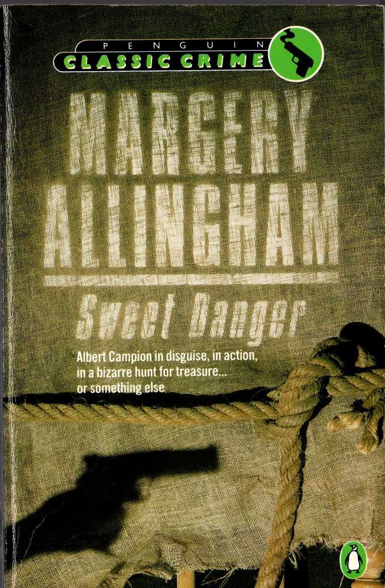 Margery Allingham  SWEET DANGER front book cover image