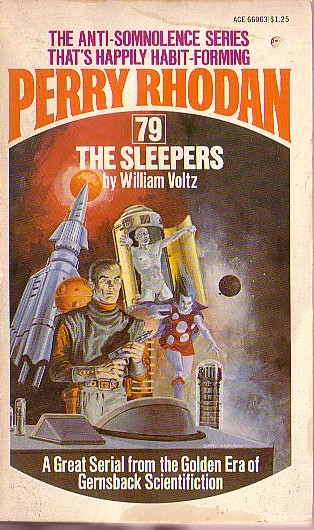 William Voltz  #79 THE SLEEPERS front book cover image