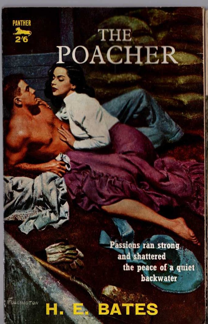 H.E. Bates  THE POACHER front book cover image