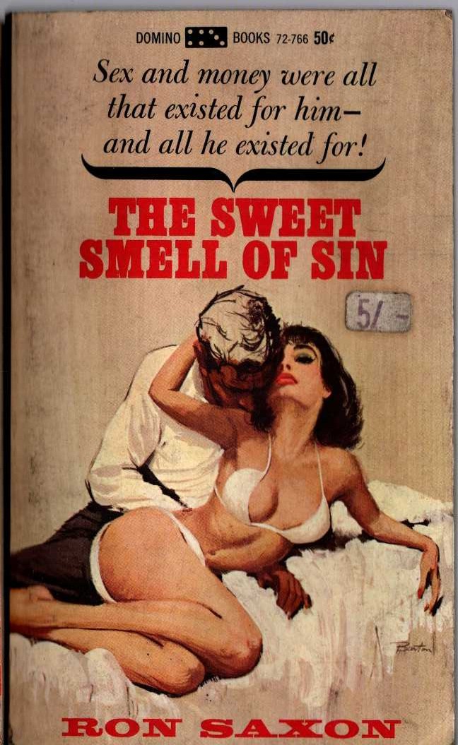 Rob Saxon  THE SWEET SMELL OF SIN front book cover image