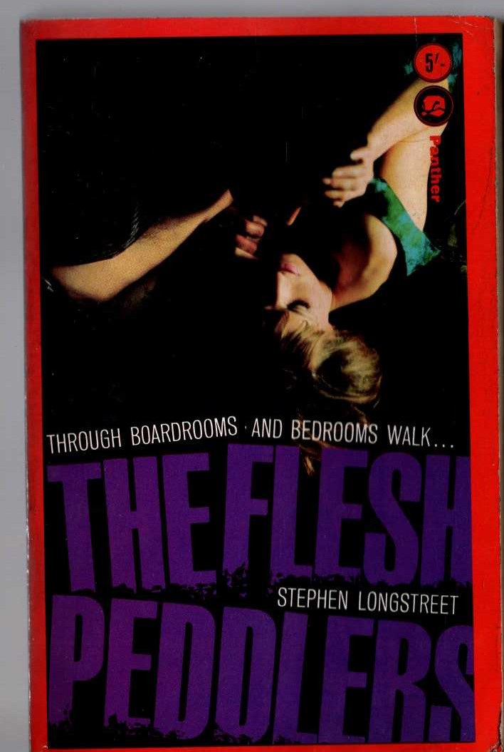 Stephen Longstreet  THE FLESH PEDDLERS front book cover image