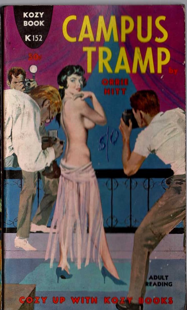 Orrie Hitt  CAMPUS TRAMP front book cover image