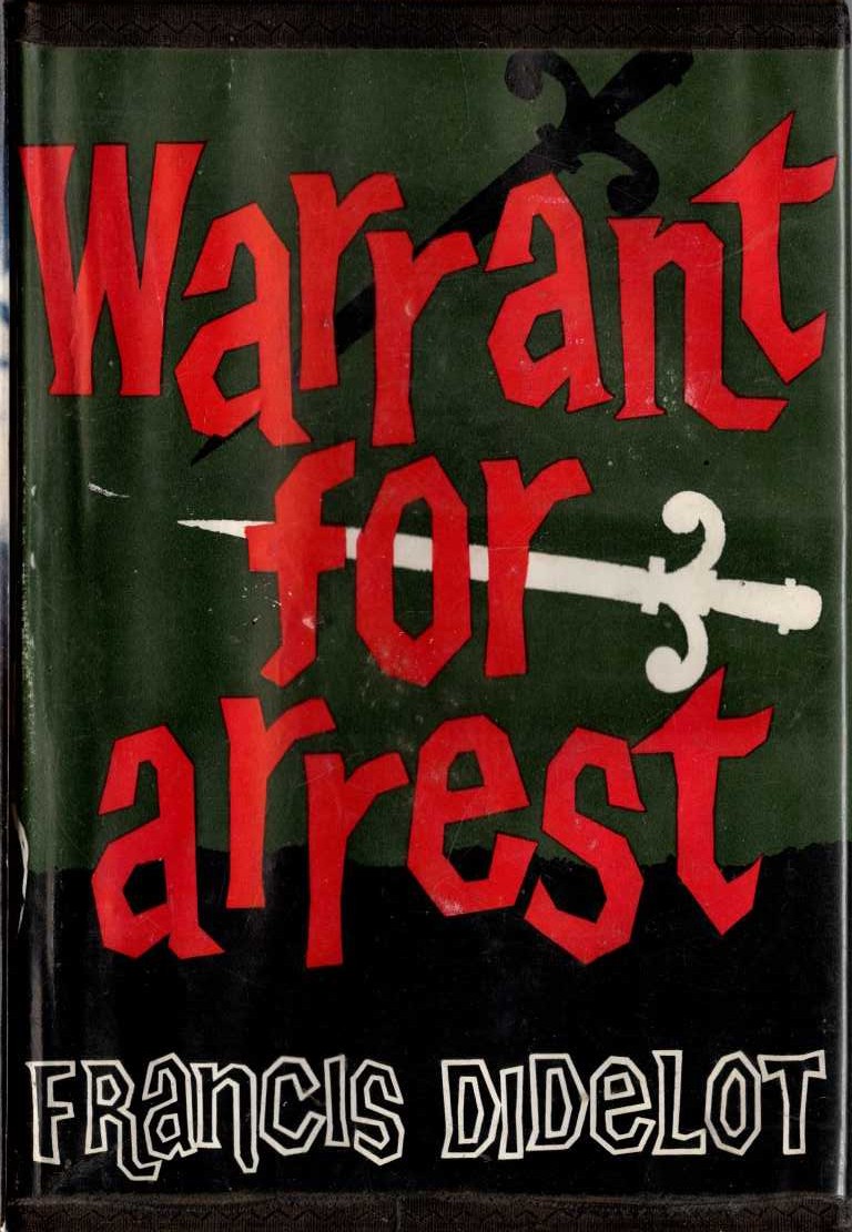 WARRANT FOR ARREST front book cover image