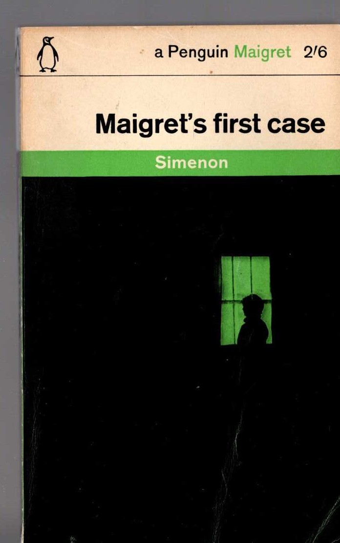 Georges Simenon  MAIGRET'S FIRST CASE front book cover image
