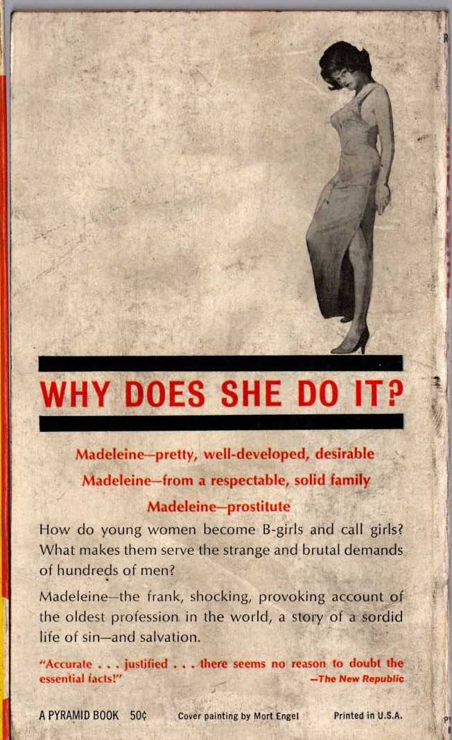 Anonymous   MADELEINE magnified rear book cover image