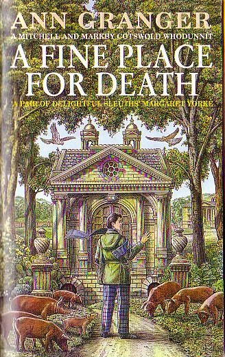 Ann Granger  A FINE PLACE FOR DEATH front book cover image