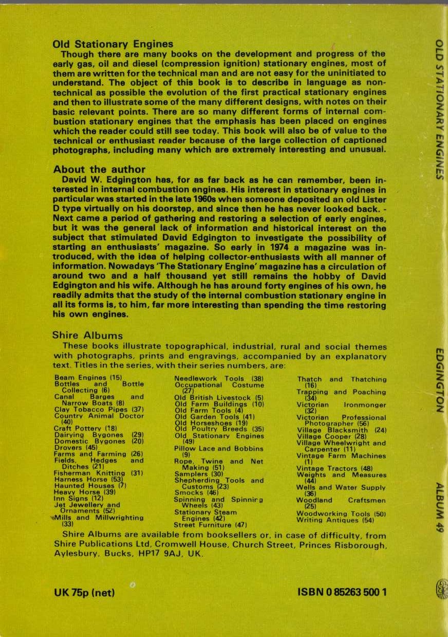  magnified rear book cover image