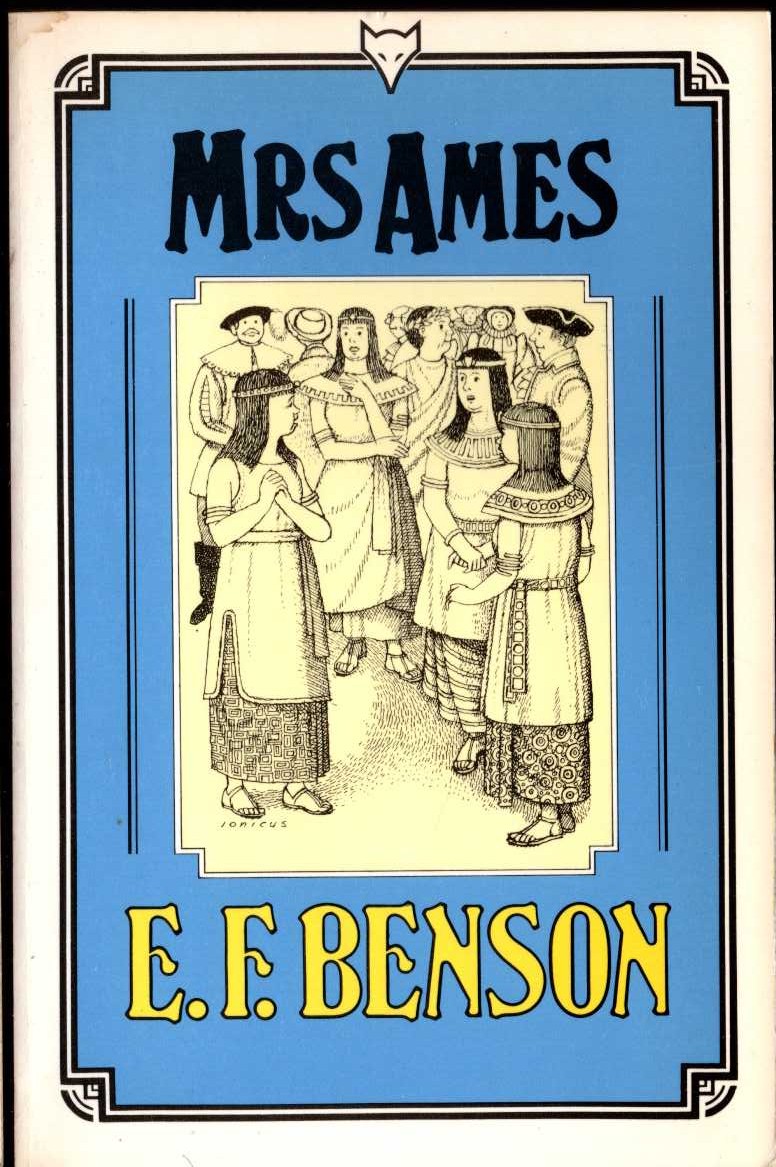 E.F. Benson  MRS AMES front book cover image