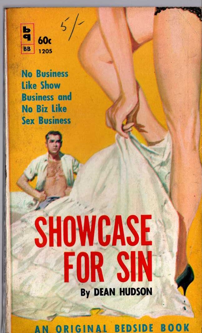 Dean Hudson  SHOWCASE FOR SIN front book cover image