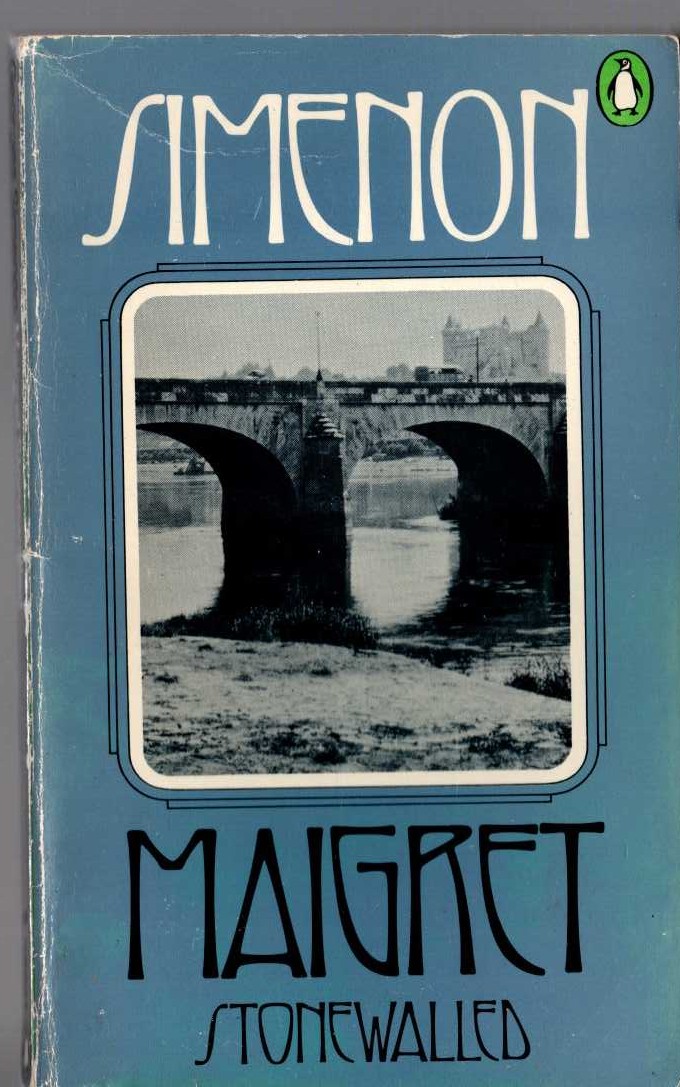 Georges Simenon  MAIGRET STONEWALLED front book cover image