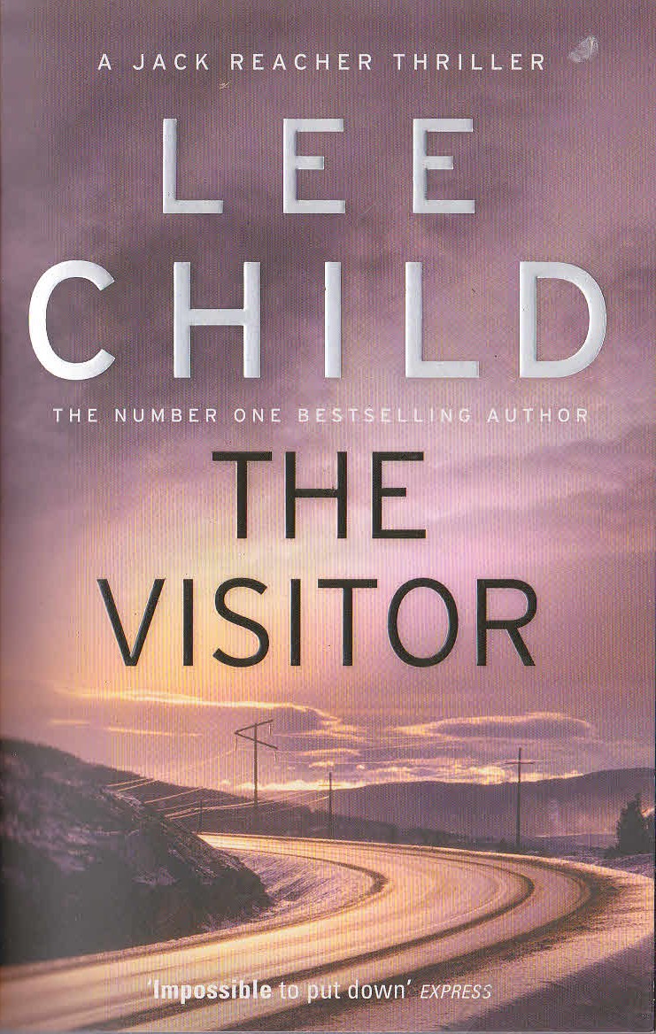 Lee Child  THE VISITOR front book cover image