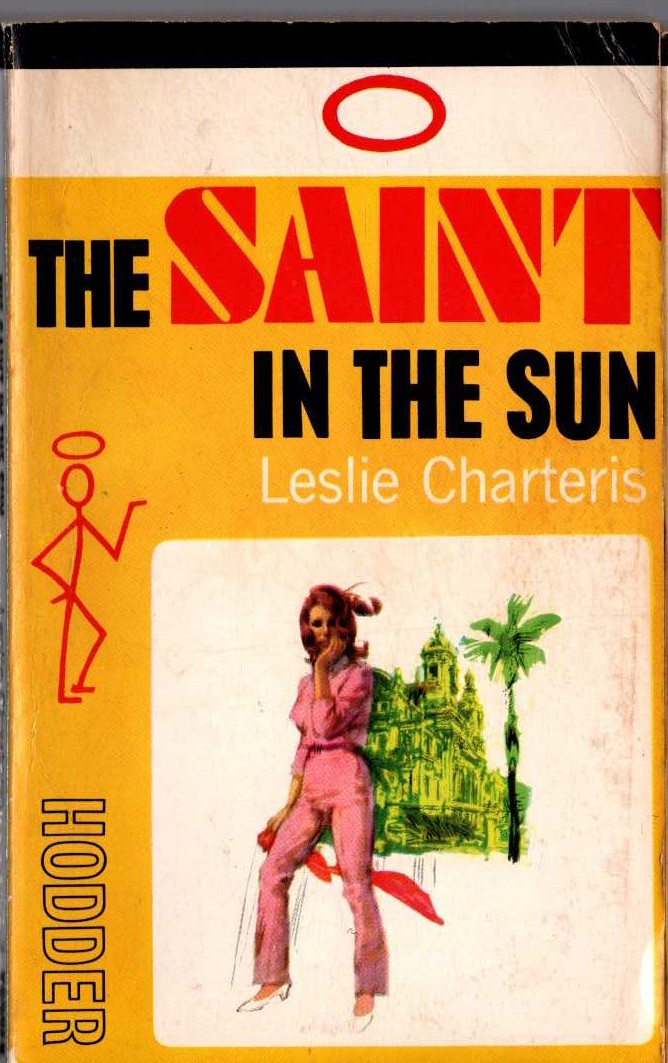 Leslie Charteris  THE SAINT IN THE SUN front book cover image