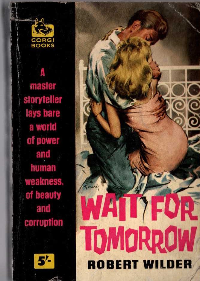 Robert Wilder  WAIT FOR TOMORROW front book cover image